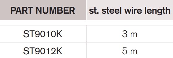 Standard profile suspension kit