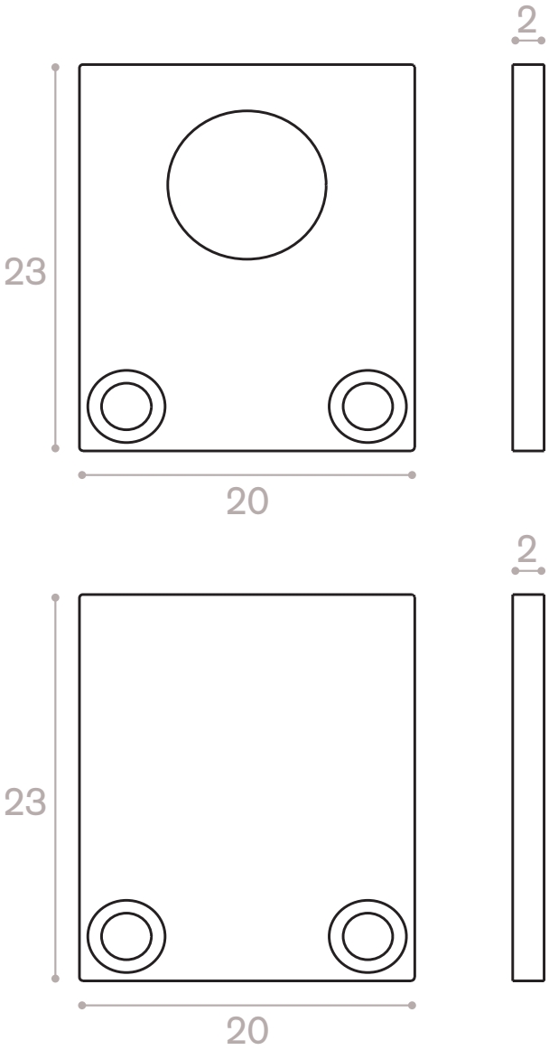 End cap kit for Pelly 15