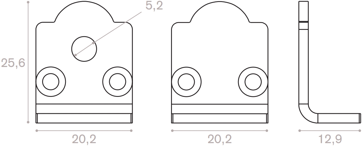 Vandal-proof end cap kit for 30° lens cover